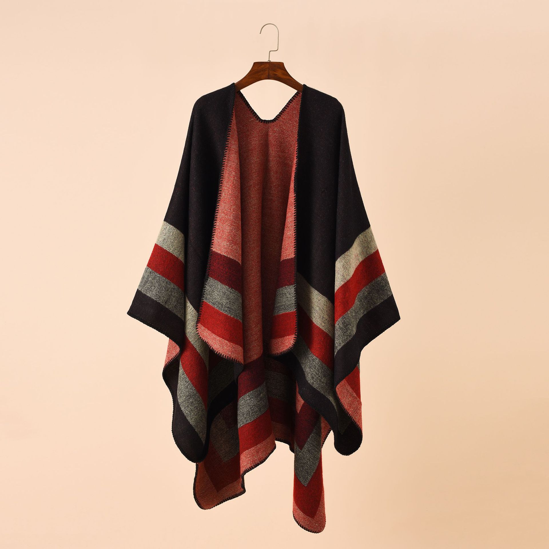 Cashmere Pashmina Wrap - 2024 nova moda inverno quente xadrez