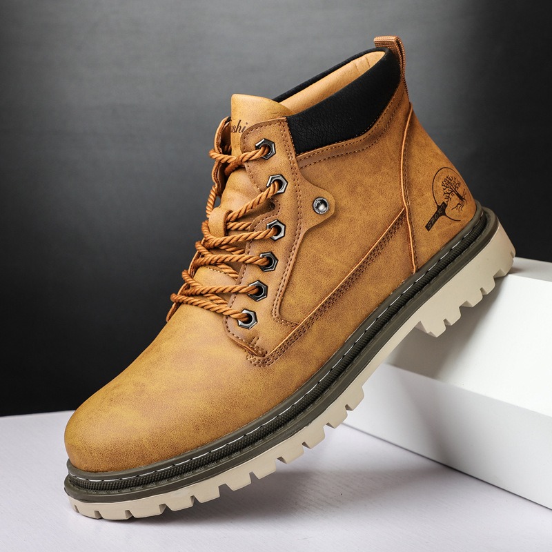 Waterproof Winter Boot - Botas masculinas de cano alto sapatos