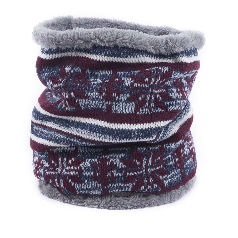 Neck Gaiter Fleece - Ovtrb quente malha velo forrado cachecóis