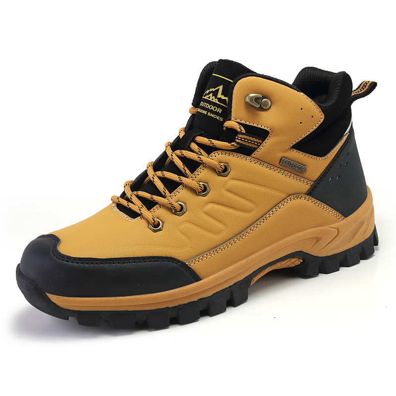 Waterproof Winter Boot - Botas masculinas de pele quente botas