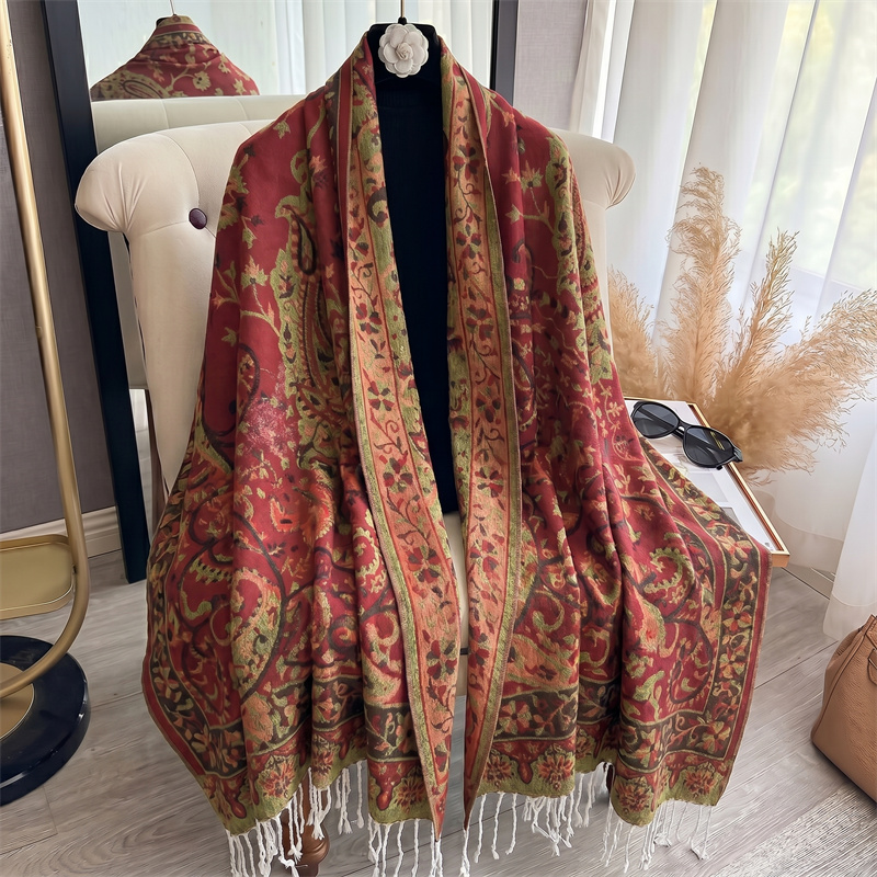 Cashmere Pashmina Wrap - 2026 Cachecol Feminino de Caxemira de