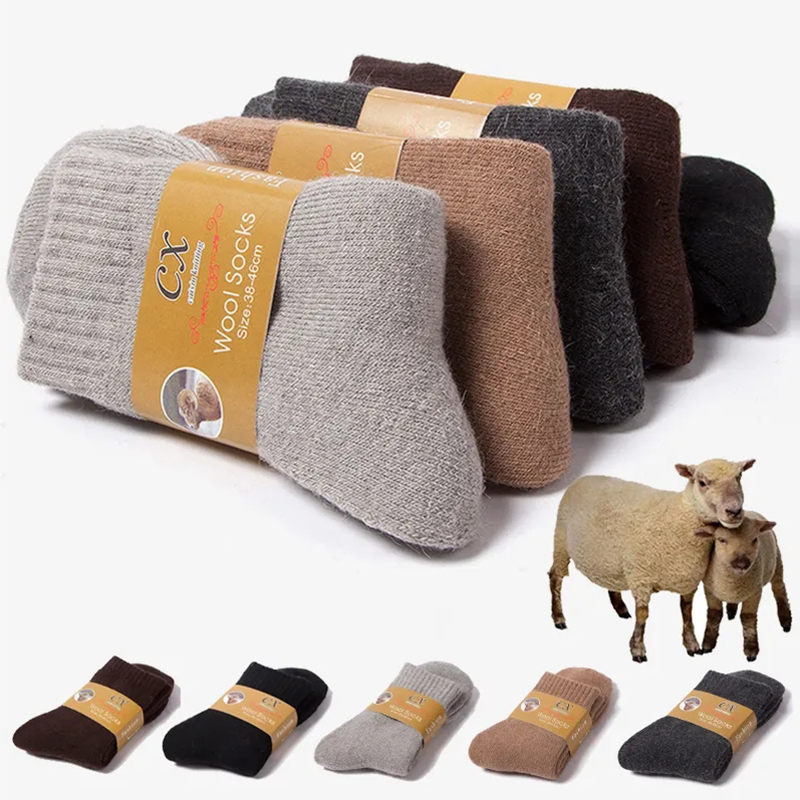 Thermal Sock Wool - 1 Pares meias termicas de inverno