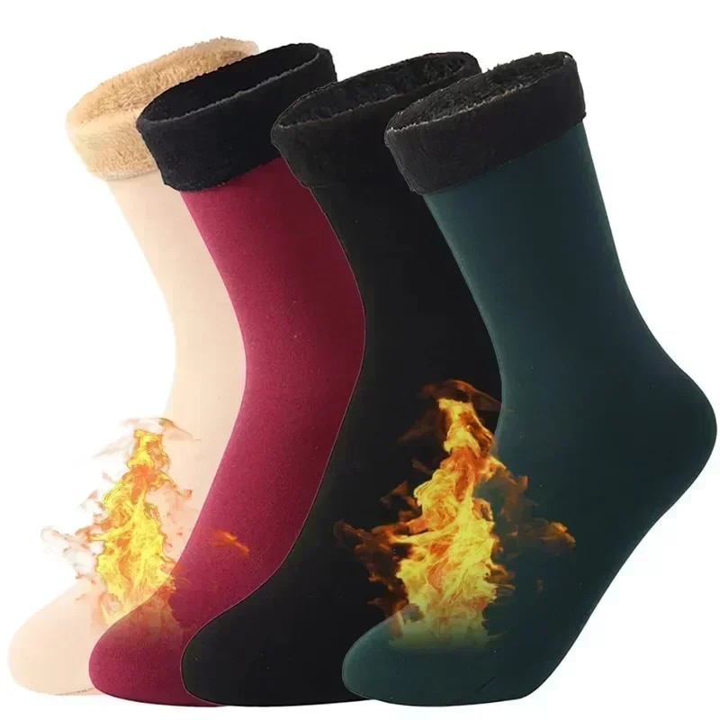 1/2/3/5/10 Pares de Meias Térm - Thermal Sock Wool avaliação e preço