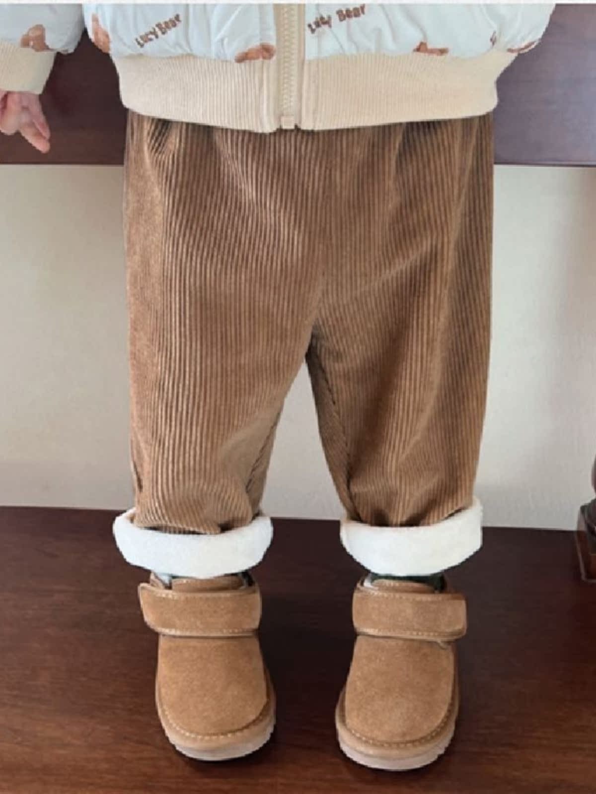 Calças Casuais de Corduroy com - Corduroy Pant Warm avaliação e preço
