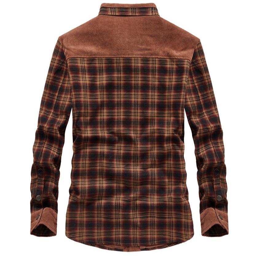 Jaquetas Masculinas de Inverno - Flannel Shirt Lined avaliação e preço