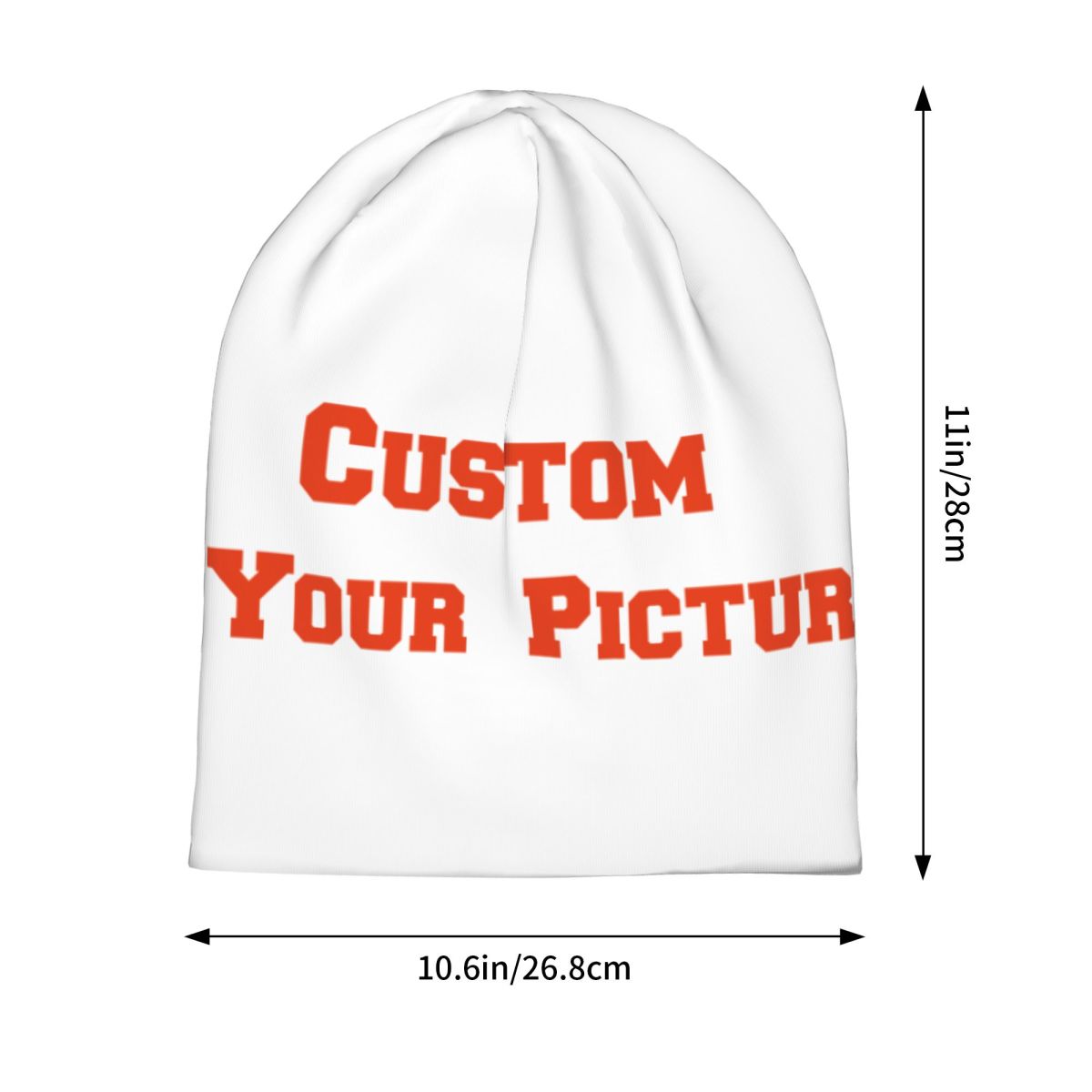 Diy sua imagem bonés personali - Knit Beanie Hat Warm avaliação e preço