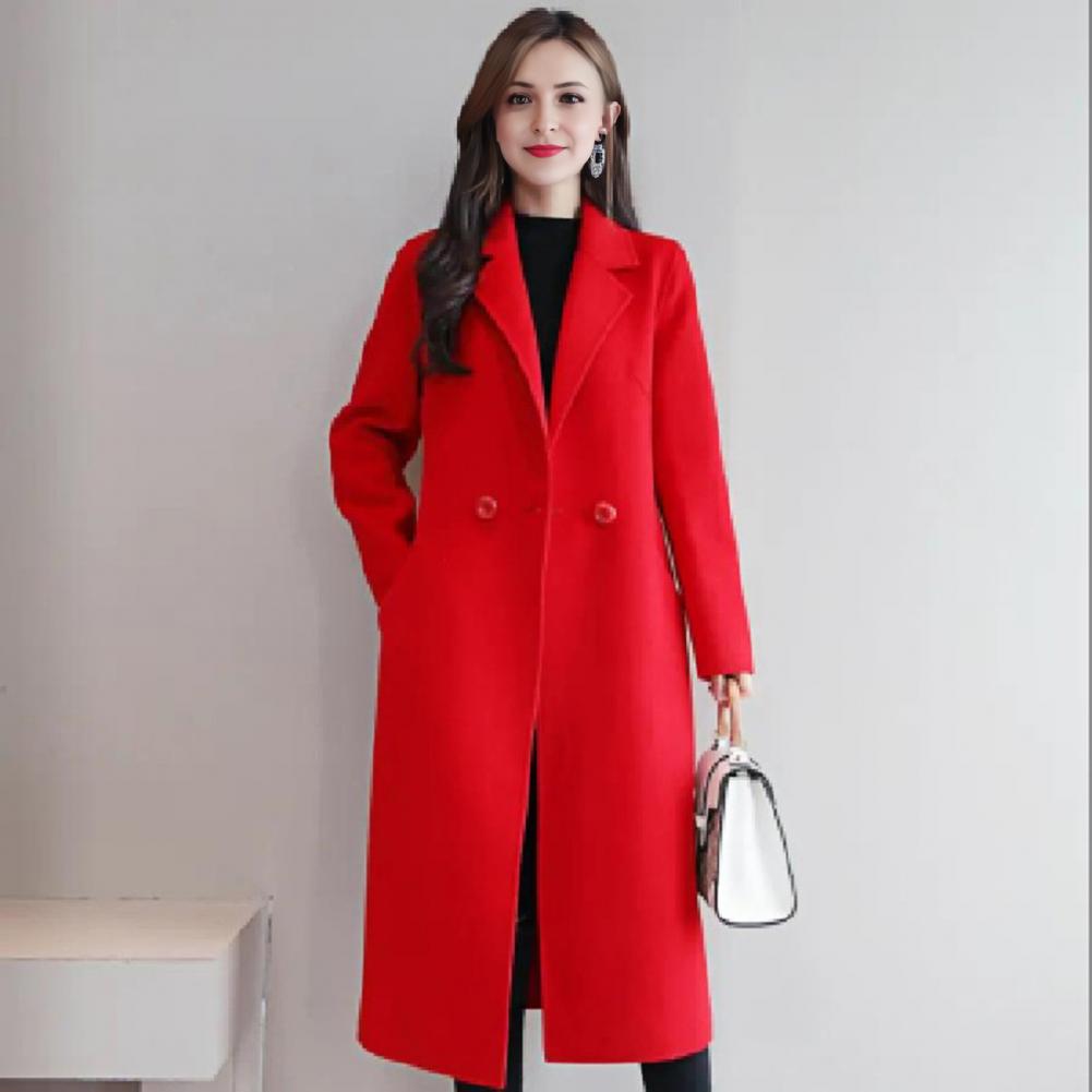 Casaco Feminino de Lã, Sobretu - Wool Coat Peacoat avaliação e preço