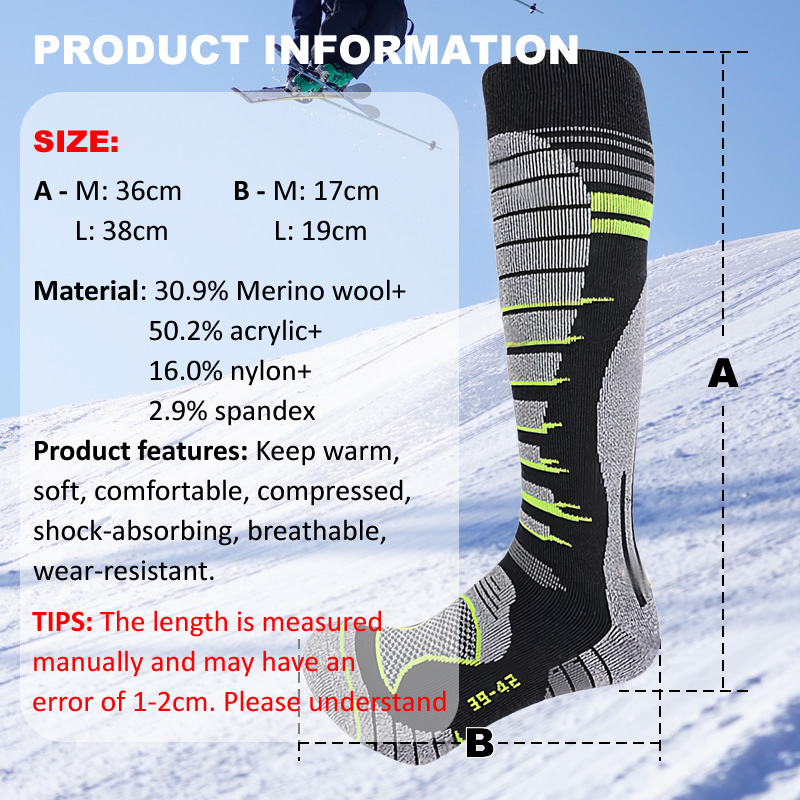 Meias de esqui de lã merino me - Thermal Sock Wool avaliação e preço