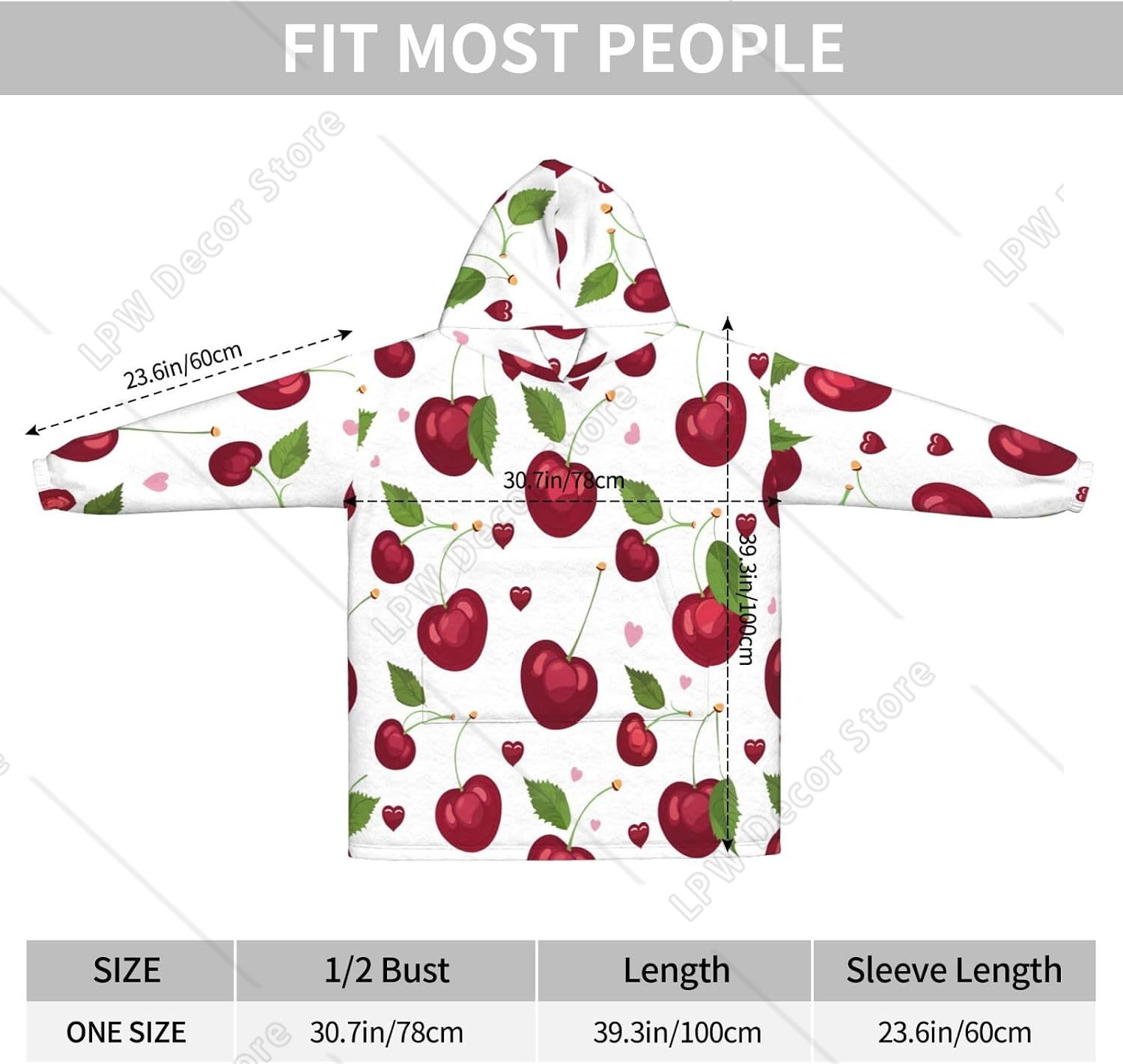 Manta Vestível com Capuz e Pad - Sherpa Hoodie Fleece avaliação e preço