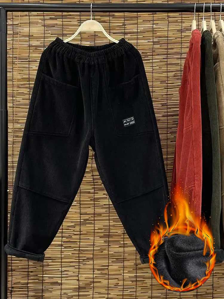 Calça com veludo de veludo alt - Corduroy Pant Warm avaliação e preço