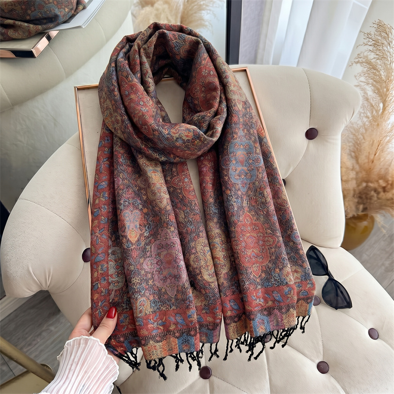 Novos Cachecóis de Cashmere de - Cashmere Pashmina Wrap avaliação e preço