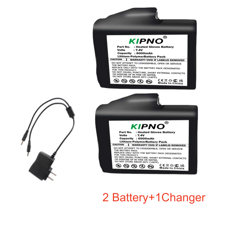 Luvas aquecidas bateria 7.4v 6 - Heated Vest Battery avaliação e preço