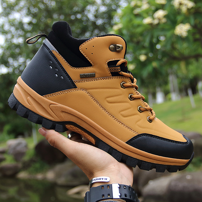 Botas masculinas de pele quent - Waterproof Winter Boot avaliação e preço