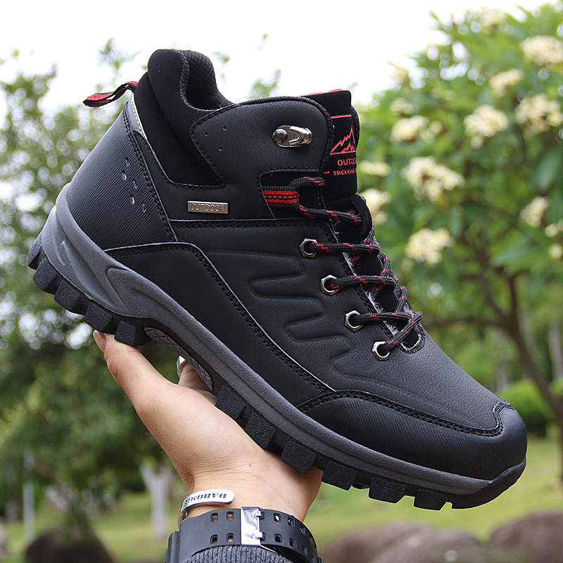 Botas masculinas de pele quent - Waterproof Winter Boot avaliação e preço