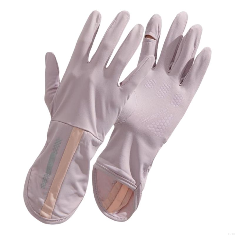Luvas longas e finas seda gela - Touch Screen Gloves avaliação e preço