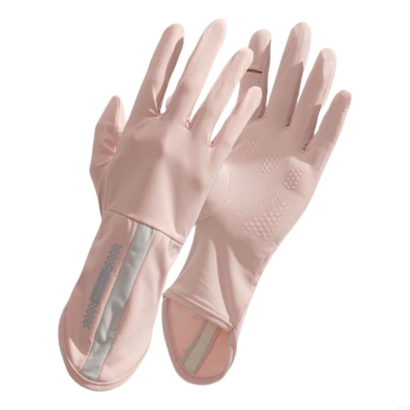 Luvas longas e finas seda gela - Touch Screen Gloves avaliação e preço