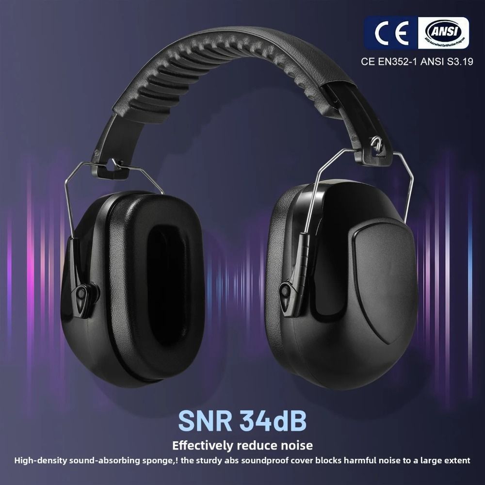 Protetores Auriculares Dobráve - Earmuffs Foldable avaliação e preço