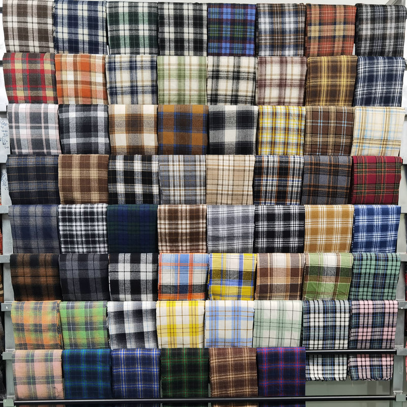 Sarja xadrez flanela tecido pe - Flannel Shirt Lined avaliação e preço
