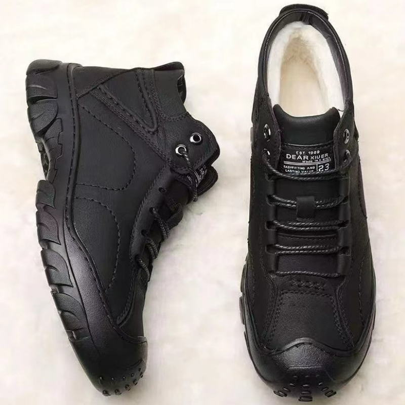 Botas masculinas rendas até bo - Waterproof Winter Boot avaliação e preço