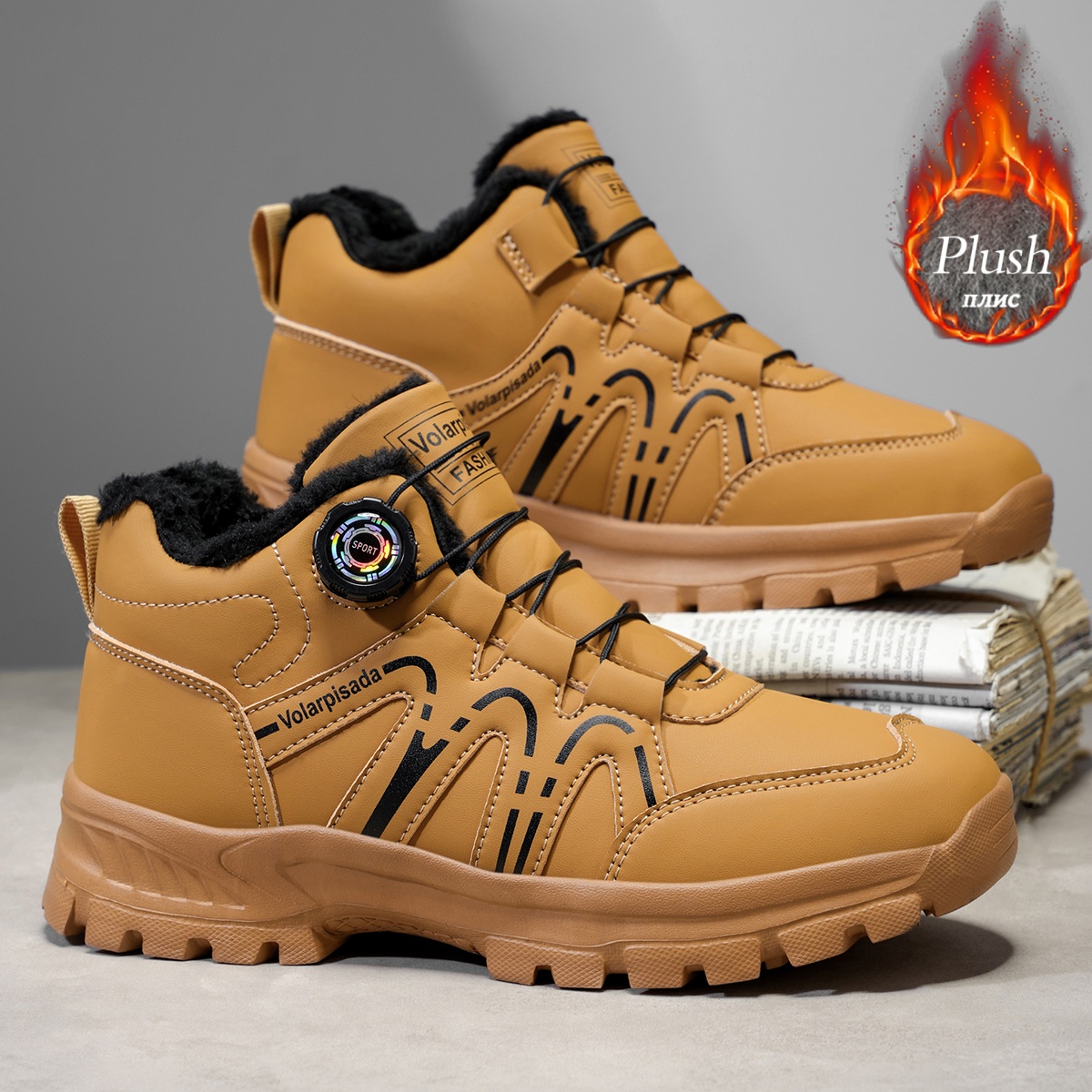 Botas de Neve Unissex Forradas - Waterproof Winter Boot avaliação e preço