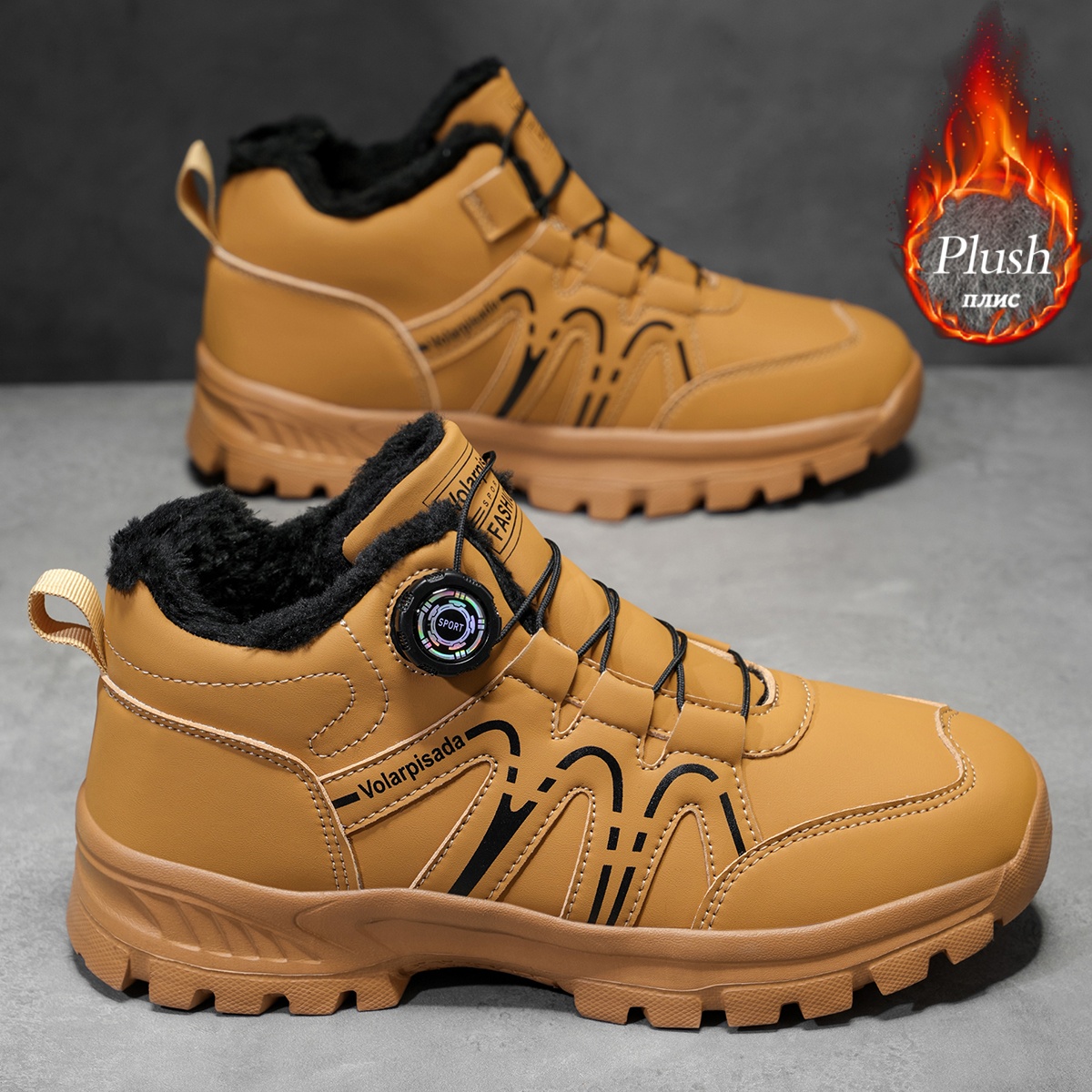 Botas de Neve Unissex Forradas - Waterproof Winter Boot avaliação e preço