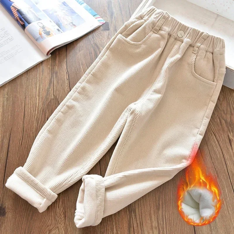 Calças de Corduroy para Menina - Corduroy Pant Warm avaliação e preço