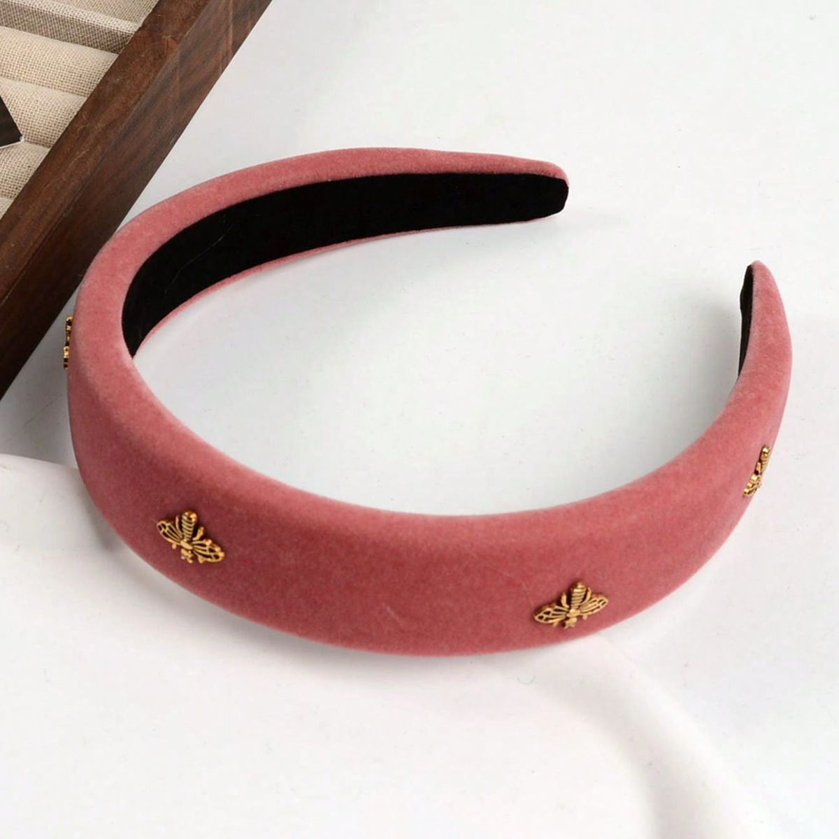 Tiara de veludo preto Little B - Winter Headband Fleece avaliação e preço