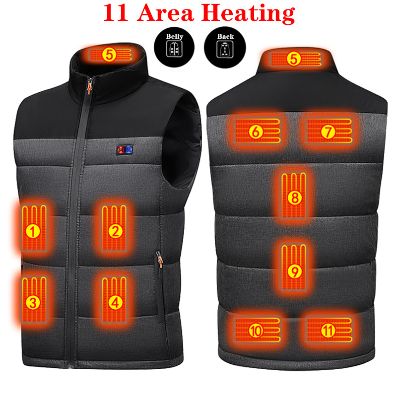 2025 novo colete aquecido para - Heated Vest Battery avaliação e preço